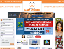 Tablet Screenshot of imoveisdesantacatarina.com.br